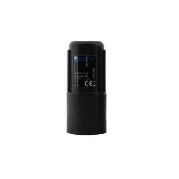 Casambi E27 Fassung glatt schwarz